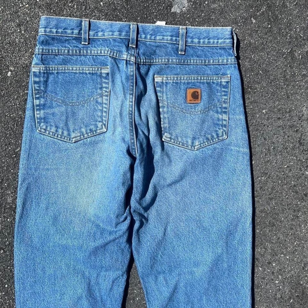 1990s Carhartt Jean Carpenter Pants size 34" x 32"